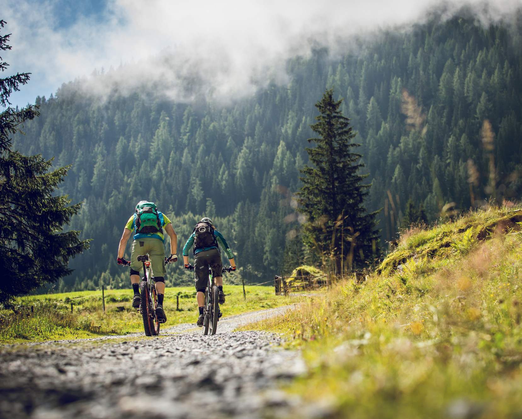 Mountainbike singletrails salzburg