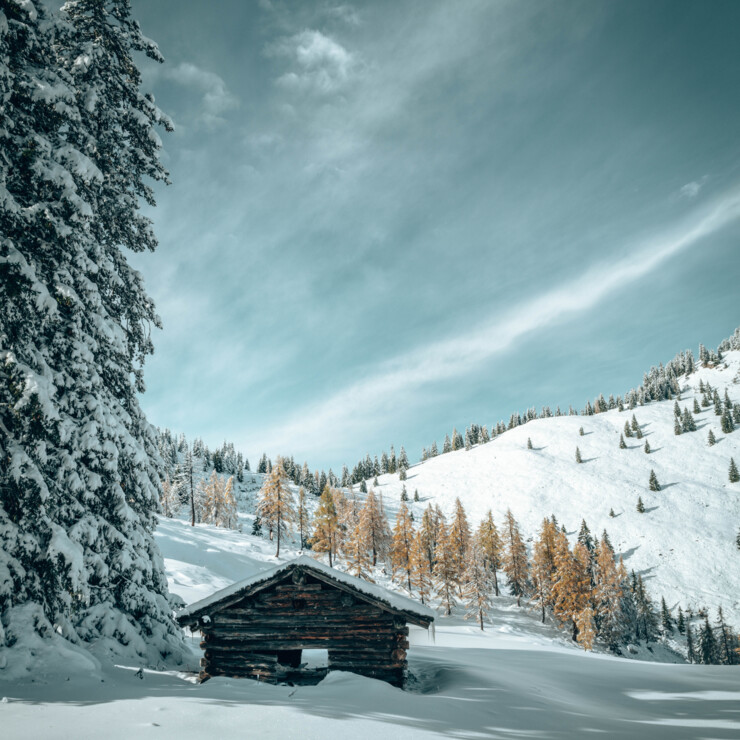 Vater mit zwei Kindern beim Wandern im Sommerurlaub im Familienhotel Nesslerhof in Großarl, Salzburger Land.